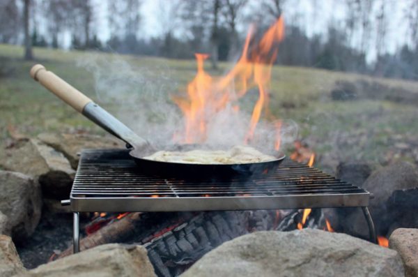 Stabilotherm - Jägarstekpanna Original - Poêle à frire + grille BBQ