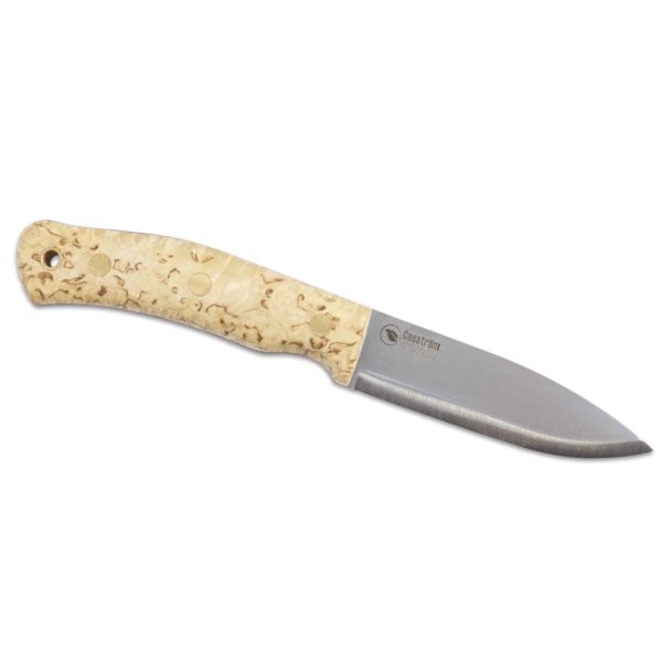 Casstrom No.10 Forest knife 14C28n - Curly Birch - Scandi