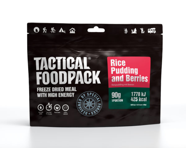 Tactical FoodPack - Riz au lait et framboises - 90g