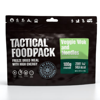 Tactical FoodPack - Wok de Légumes et Nouilles - 100g