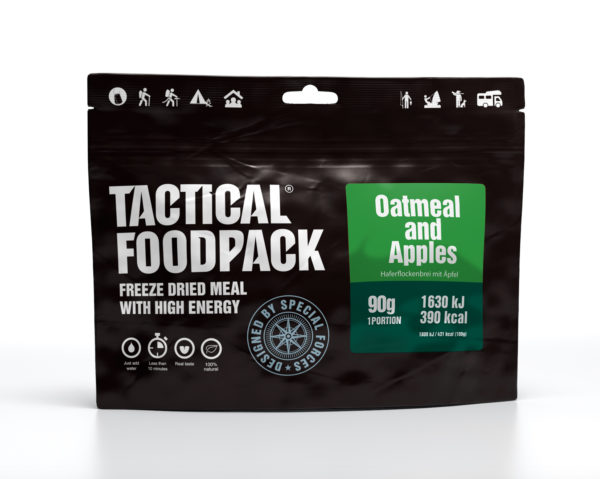 Tactical FoodPack - Flocons d'avoine aux pommes - 90g