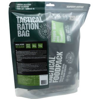 Tactical FoodPack - 3 Meal Ration VEGAN - 501g