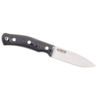 Casstrom No.10 Forest knife 14C28n - Black Micarta/Flat