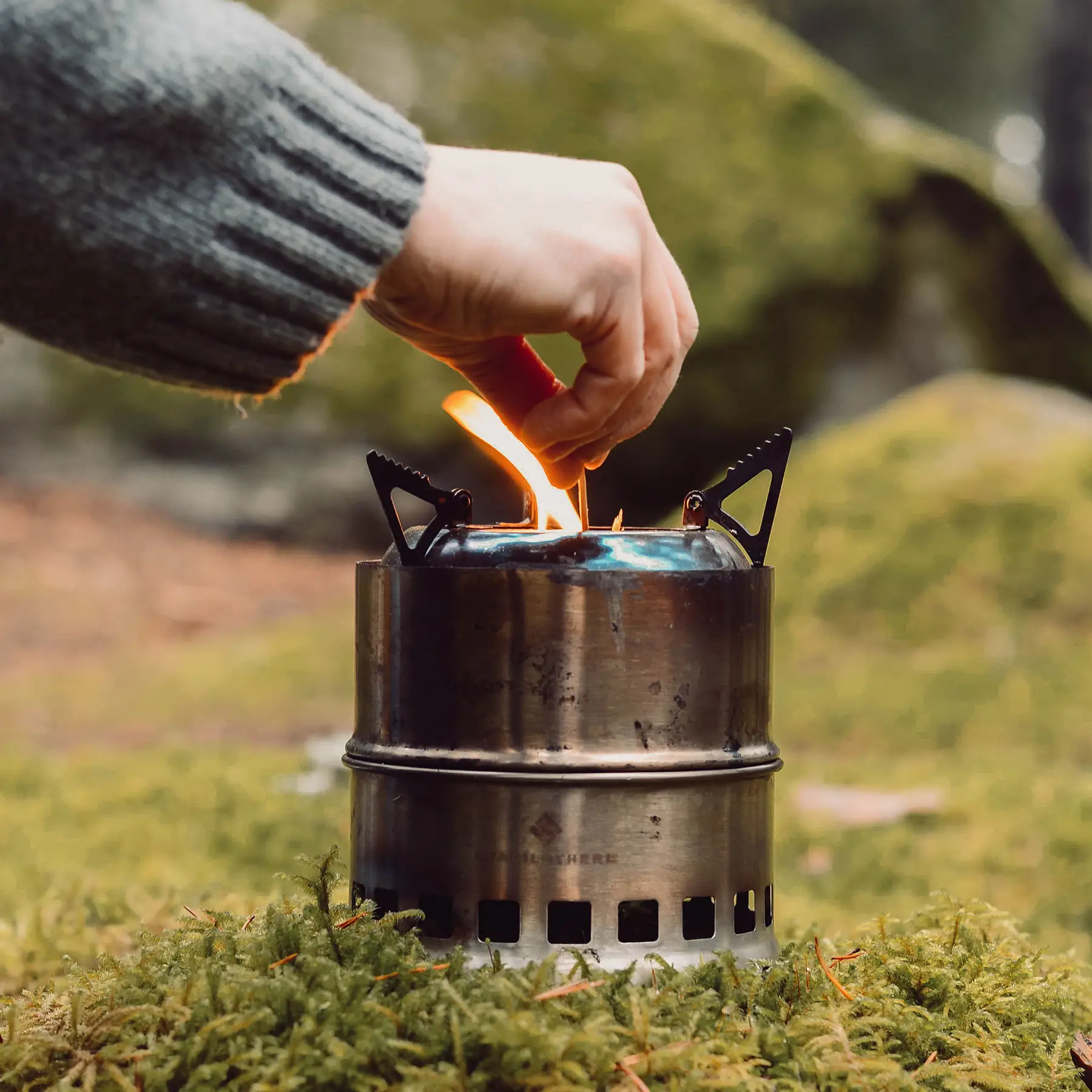Stabilotherm - Woodstove stack - Réchaud à bois