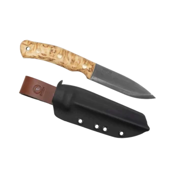 Casström - No.10 Swedish Forest Knife - Curly Birch - Sleipner - Kydex