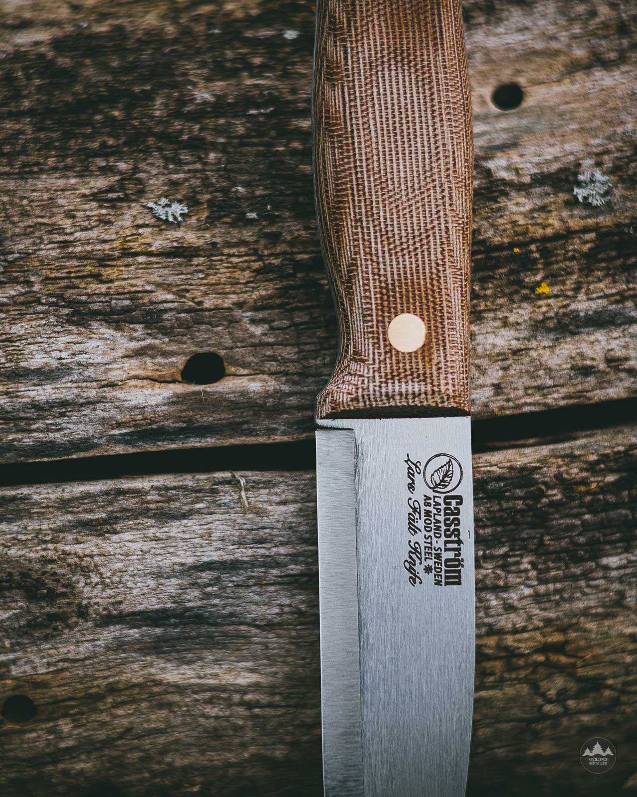 Casström - Lars Fält - Canvas Micarta - A8MOD