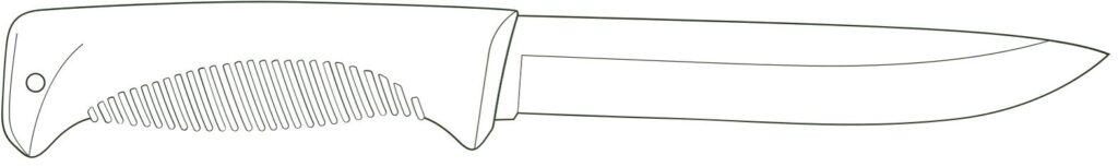 Peltonen Knives - M95 Ranger Puukko - Dessin