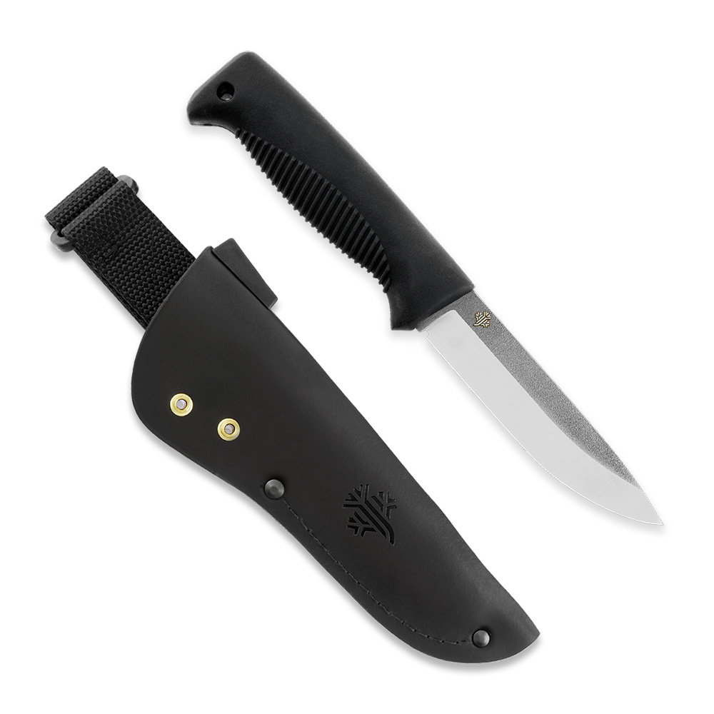 Peltonen Knives - M07 Ranger Puukko - N690 - Black - Cuir