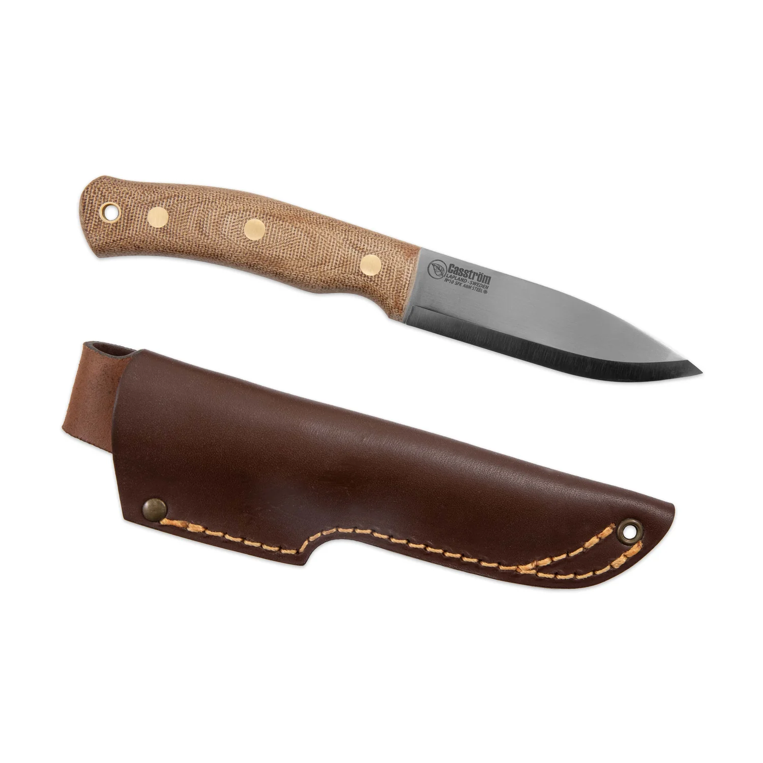 Casström - No.10 Swedish Forest Knife - Canvas Micarta – A8MOD