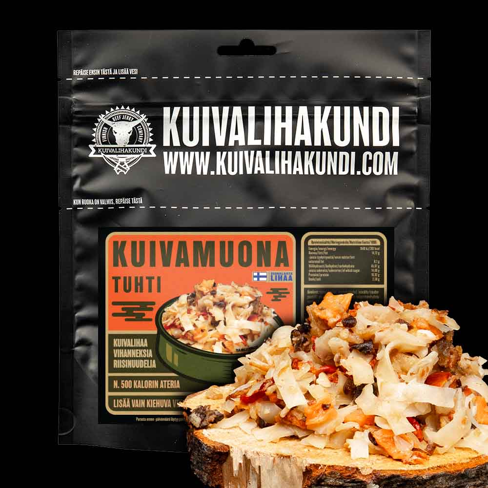 Kuivalihakundi - Kuivamuona Tuhti - Dry Food - resiliencenordic.fr