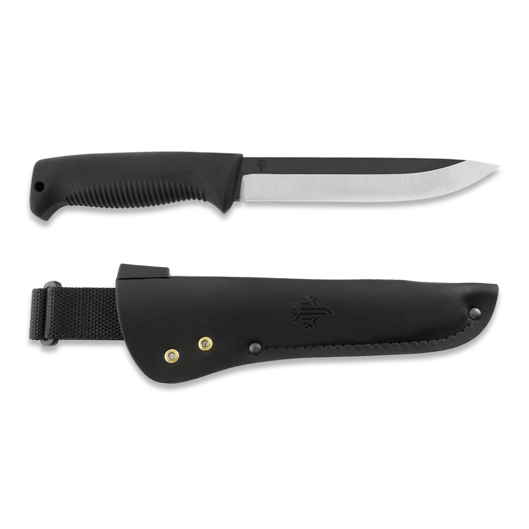 Peltonen Knives - M95 Ranger Puukko - Black - Cuir