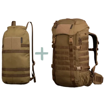 Savotta - KANTAMUS 40L + HATKA/ASKARE - Brown bundle