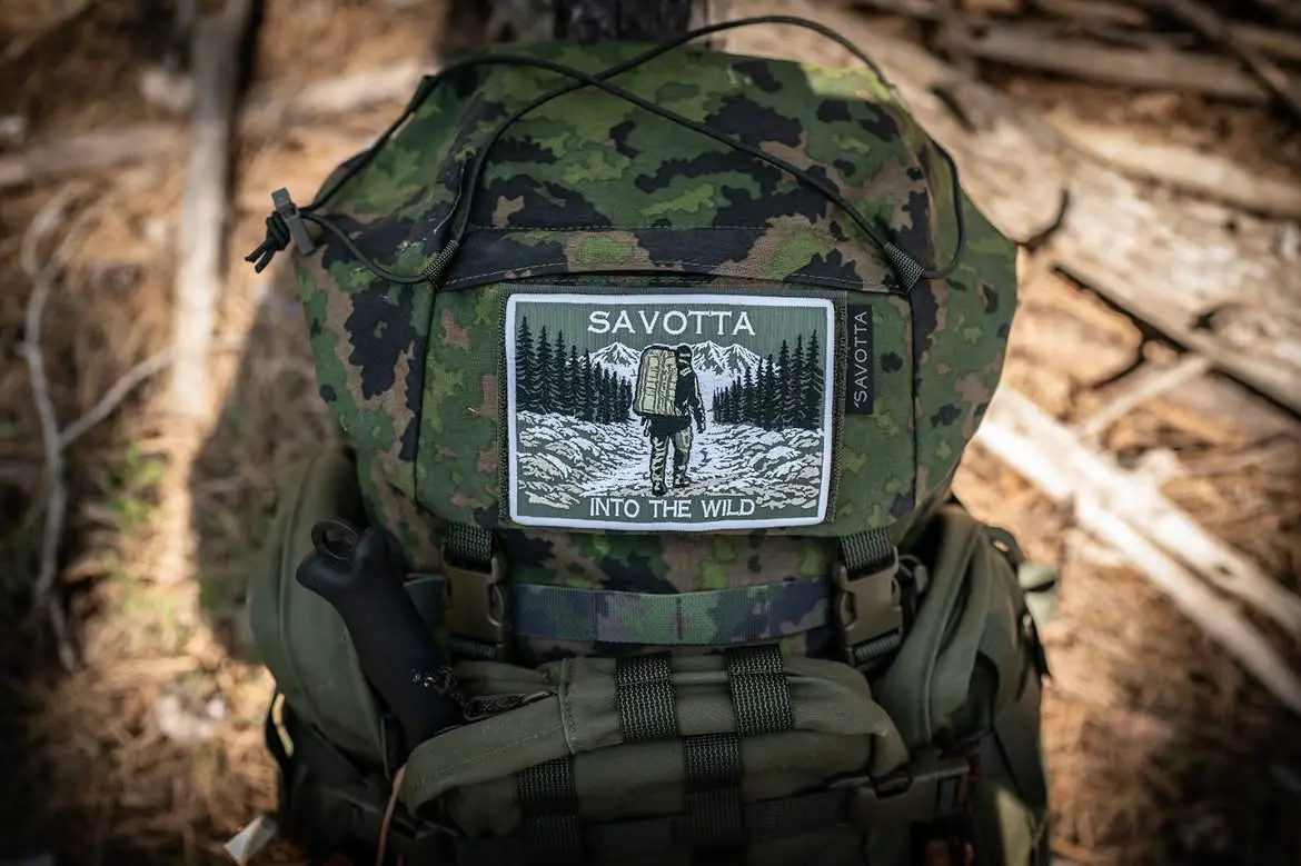 Savotta Into The Wild - Big Patch
