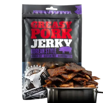 Kuivalihakundi - Greasy Pork Jerky - Korean Style